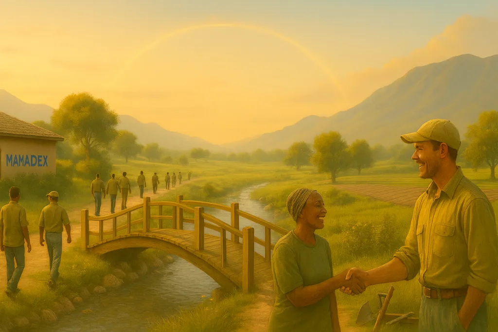 Preview frame from the Link to Eco Guild farmers video